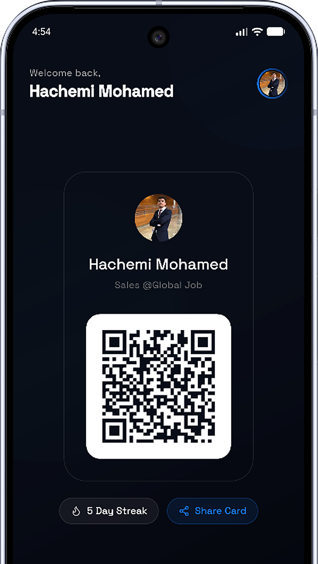 Eventzone App Mockup